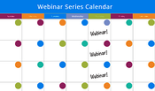 Webinar Series calendar