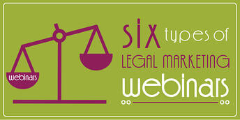 Six types of legal marketing webinars