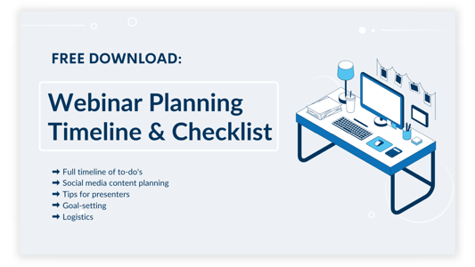 online course vs webinar CTA-Webinar-Planning-Timeline
