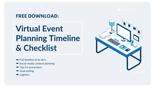 Virtual Event Planning Timeline & Checklist