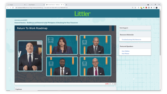 Littler Mendelson Continuing Legal Education Conference Case Study