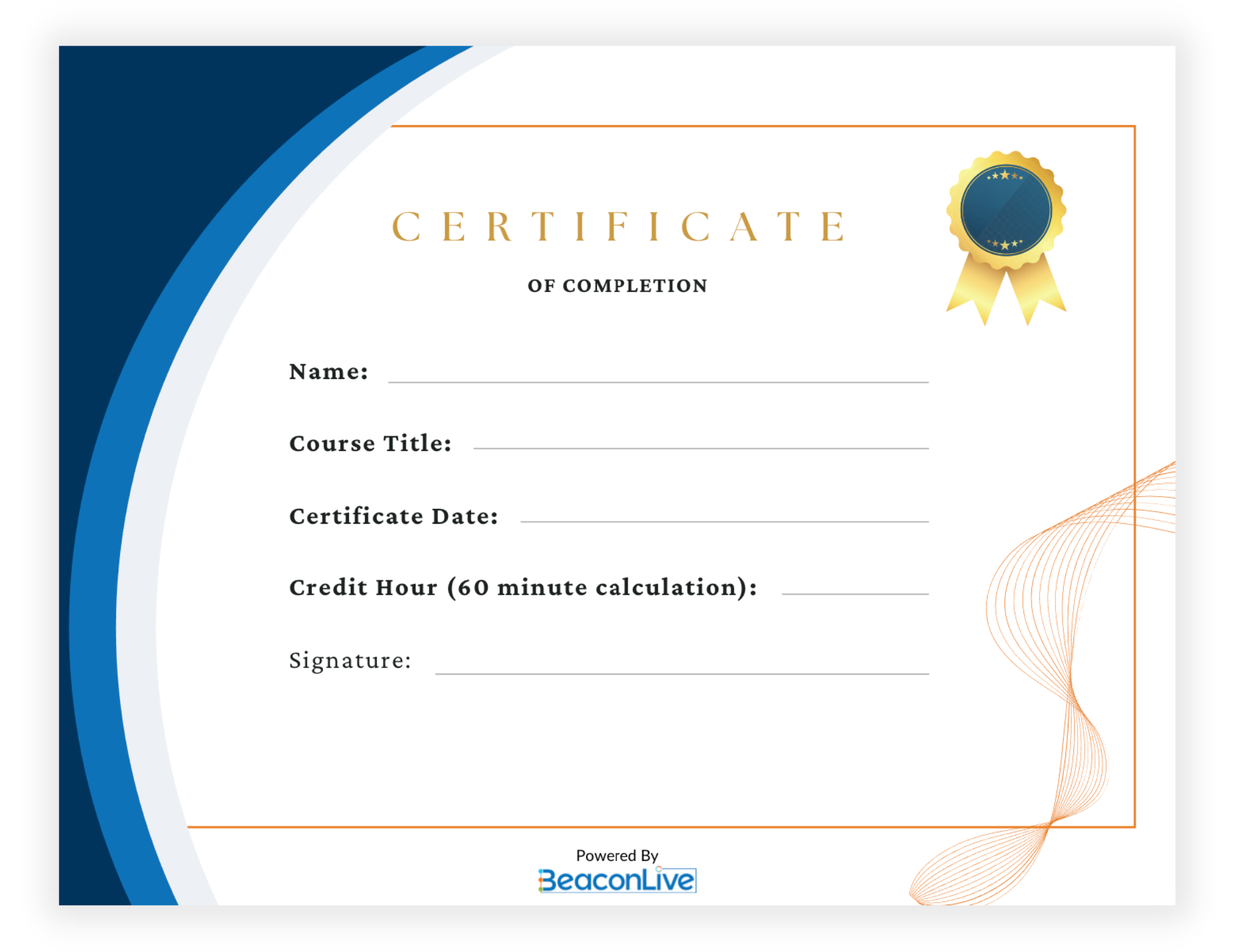 BeaconLive Free Certificate Generator