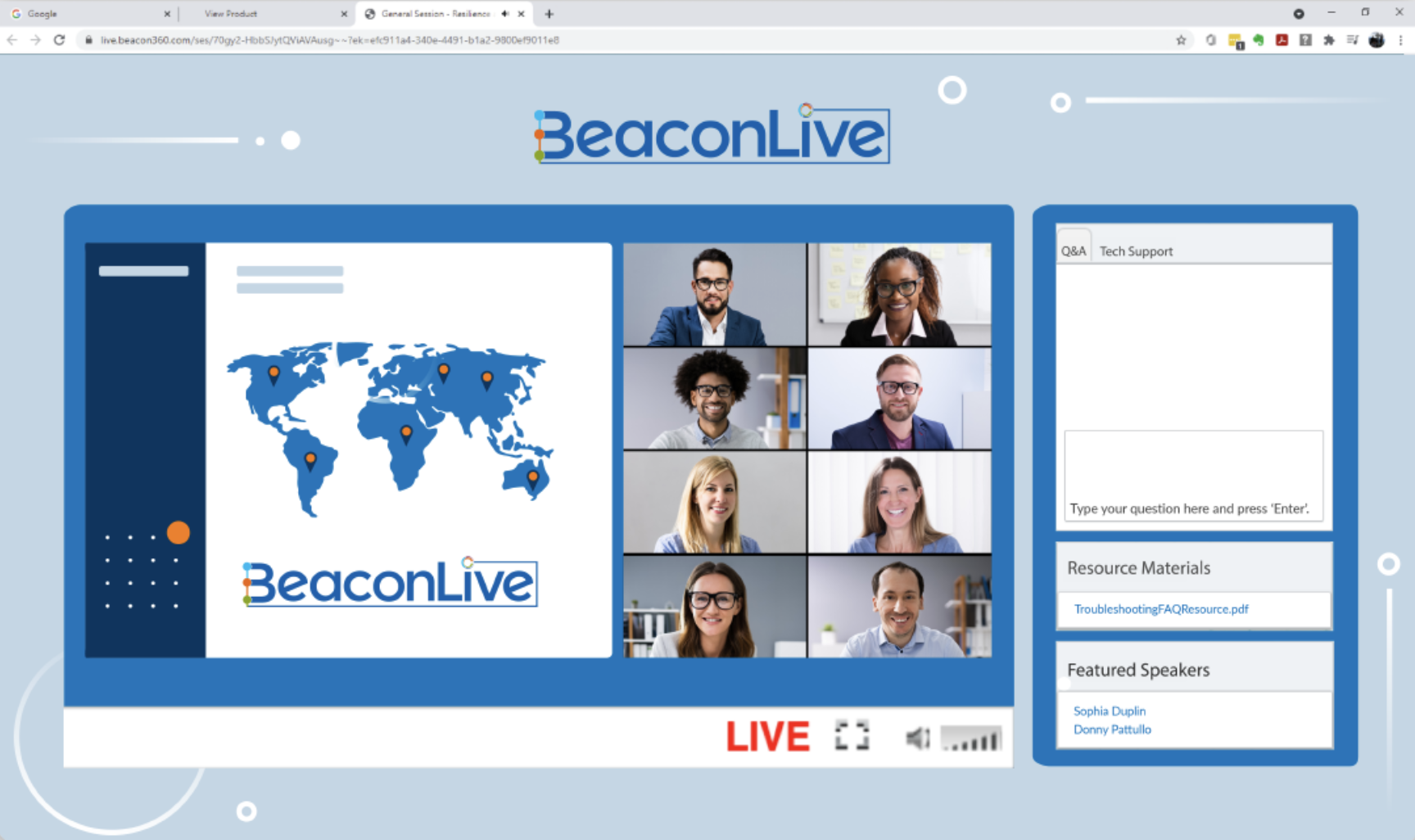 BeaconLive-Platform